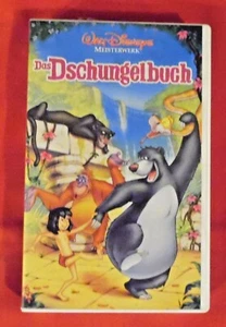 VHS: Walt Disneys Das Dschungelbuch , 75 min , mit silbernem Hologramm ,Beilagen - Picture 1 of 9