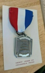 Premio Medalla de Natación de Colección Indianápolis 1960 Evansville EN Herff Jones Finamente Golpeado - Imagen 1 de 6