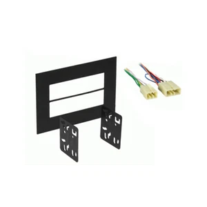 Fits Toyota Supra 1986.5-1992 Double DIN Harness Radio Install Dash Kit - Picture 1 of 3