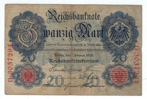 Germany 1908 20 mark P- 31 - Picture 1 of 2