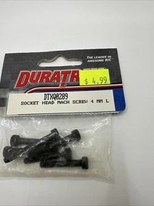DuraTrax DTXQ0289 Socket Head Machine Screws 4mm L (6) - Picture 1 of 1