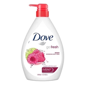 Dove Renewing Raspberry Body Wash with Lime Pump Bottle Gentle & Mild 1L - Bild 1 von 3