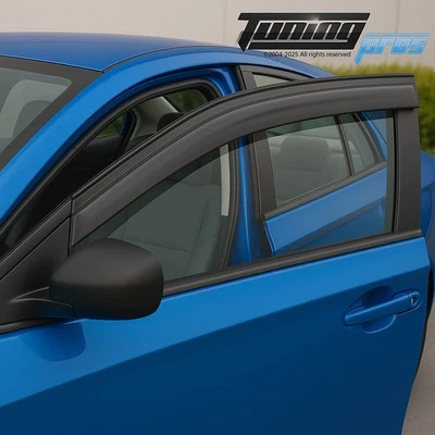 For Scion xB 2008-2015 Smoke Out-Channel Window Rain Guards Visor 4pcs Set - Image 1 of 4