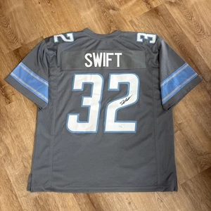 D'Andre Swift signiertes Detroit Lions Trikot AUTO JSA Aufkleber Gr. XL - Bild 1 von 8
