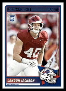 2025 Panini Score Football RC 87 Landon Jackson, Buffalo Bills - Bild 1 von 2
