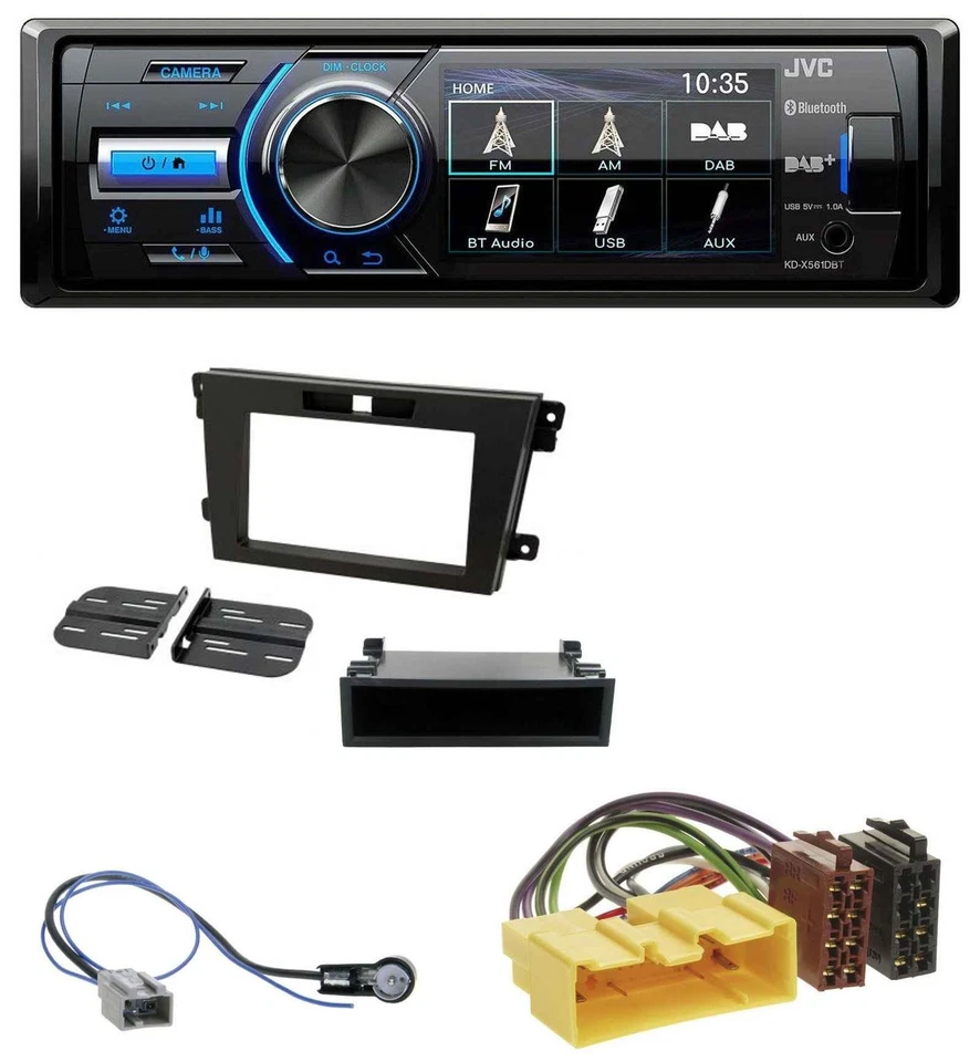 JVC Bluetooth MP3 USB DAB Autoradio für Mazda CX-7 (2008-2010) - Bild 1 von 4