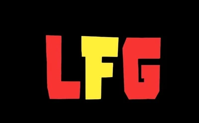 X-Men Deadpool "LFG" Logo Sticker Vinyl Decal wolverine avengers xmen 4x2 Inch! - Image 1 of 4