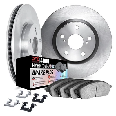 For Jaguar XK8 97-06 DFC Plain Rear Brake Kit w 4000 HybriDynamic Brake Pads - Image 1 of 4