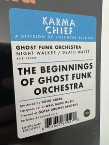 Ghost Funk Orchestra - Night Walker / Death Waltz - Bandcamp Green Vinyl Sealed - Picture 1 of 3
