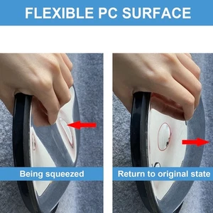 1PC 12in Convex Traffic Mirror Wide Angle Blind Spot Corner Road Parking Safety - Picture 1 of 11