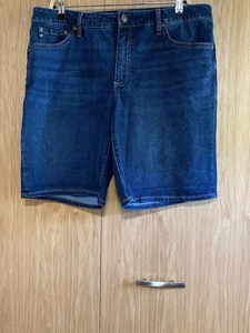 Seven7 entspannte Damen-Bermuda Scottsdale blaue Jeansshorts Größe 14 ~ gebraucht, in einwandfreiem Zustand - Bild 1 von 11