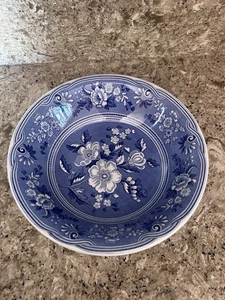 Spode Blue Room Collection Floral Botanical Soup Cereal Bowl - Picture 1 of 4