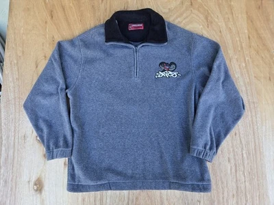 Sudadera Pullover Vintage Jnco Jeans Y2K 1/4 Cremallera Serpiente/Vipor Grande Polar Foto 1 de 4