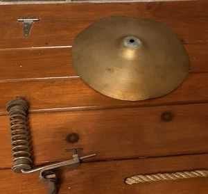 Vintage Ludwig gefederter Bassdrum Beckenständer Halter antik - Bild 1 von 5