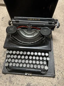 Schreibmaschine URANIA In Ihrem Koffer Dekorative Sammlung - Afbeelding 1 van 14