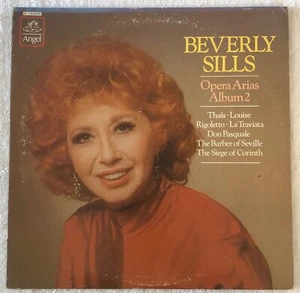 BEVERLY SILLS : OPERA ARIAS ALBUM - 1979 LP S-37727 / R-133685 - Fast Shipping - Imagen 1 de 2