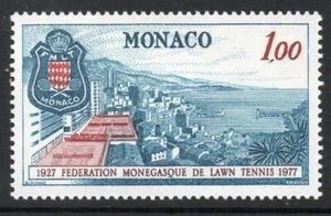 MONACO MNH 1977 SG1323 Lawn Tennis Federation - Picture 1 of 1