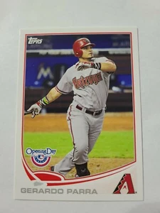2013 Topps Baseball Card Gerardo Parra 34 - Picture 1 of 2