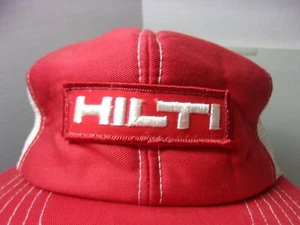 Gorra de camionero vintage Hilti Snapback hecha en EE. UU.  - Imagen 1 de 9