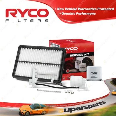 Ryco Oil Air Fuel Filter Service Kit for Mazda Cx-5 KE 02/2013-On - image 1 of 2