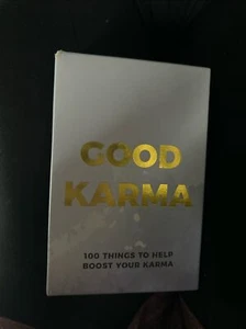 Gutes Karma-Karten - 100 Dinge, die Ihnen helfen, Ihr Karma zu steigern - Bild 1 von 2