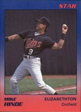1989 Elizabethton Twins Star #11 Mike Hinde