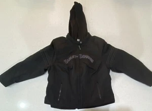 Harley-Davidson Jacke Damen Medium schwarz 3 in 1 Weste Motorrad Reitmantel - Bild 1 von 11