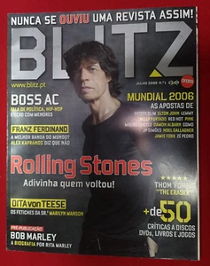 Magazine BLITZ 1 - Rolling Stones /Franz Ferdinand / Bob Marley / Dita von Teese - Picture 1 of 1