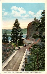 Shepperd's Dell Columbia River Highway Oregon Postcard - Picture 1 of 2