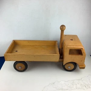 Vintage Konrad Keller Holzspielwaren Wooden Dump Truck 20 1/2" Long - Picture 1 of 13