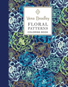 Vera Bradley FLORAL PATTERNS Coloring Book Pattern Portfolio - Imagen 1 de 10