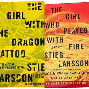 Choice Of Stieg Larsson CD Audio Books - Like New - Complete - Imagen 1 de 22