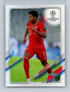 2021 TOPPS CHROME UEFA REFRACTOR SERGE GNABRY #72 - Picture 1 of 1