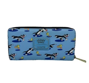 Cartera Looney Tunes Piolín y Silvestre 80 Aniversario Cremallera Alrededor - Imagen 1 de 11