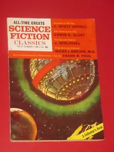 ALL-TIME GREATS SCIENCE FICTION CLASSICS DIGEST SUMMER 1968 A. HYATT VERRILL - Picture 1 of 2