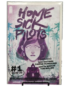 Home Sick Pilots #1 Variant Cover Image Comics NM/VF Near Mint Comic Book - Picture 1 of 5