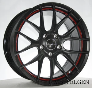 Mini Räder Breyton Race GTS-R 7jx17 5X112 Matt Black Redline Vredesten Allwetter - Bild 1 von 11