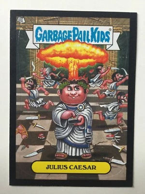 Garbage Pail Kids Topps Brand New Series 3 Adam Bombing Julius Caesar 1 Black - Image 1 of 2