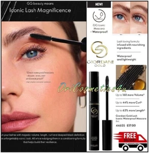 Oriflame Giordani Gold Lash Iconic Waterproof Mascara Intense Deep Black - Picture 1 of 10