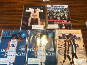 Steph Curry, Golden State Warriors, 5 Sports Illustrated Mag covers - Nice - Bild 1 von 1