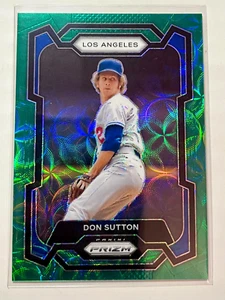 Dodgers Don Sutton Mint 2024 Panini Prizm Green Scope Prizm Parallel #71/75 - Picture 1 of 2