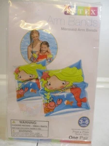 Intex Children's Inflatable Swim Mermaid Arm Bands Kids Floaties for Pool Lake - Picture 1 of 5