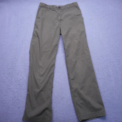 Dockers Pants Mens 29x32 Olive On The Go Khaki Straight Fit Canvas - Image 1 of 4