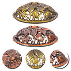 2 Pcs Incense Burner Cover Jar Candle Sleeve Aromatherapy Container Cup Lid