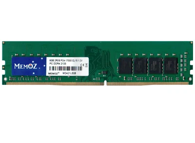 Memória RAM Memoz 8GB DDR4 2133 MHz Desktop UDIMM 288 pinos PC DIMM PC4-17000 - Imagem 1 de 4