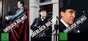 Complete TV Series Sherlock Holmes With Jeremy Board Season 1 2 3 4 DVD Box New - Picture 1 of 1
