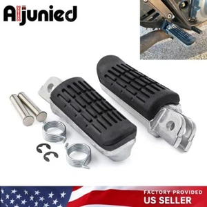 Front Foot Pegs Footrest Adapters for HONDA CB600F Hornet 900F CB400F CB1300 - Picture 1 of 11