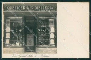 Torino Città Via Garibaldi Oreficeria Gioielleria Foto cartolina MZ7817 - Picture 1 of 2