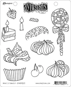 Dyan Reaveley's Dylusions Cling Stamp - BAKE IT YOURSELF DYR80213 (Retired) - Imagen 1 de 1