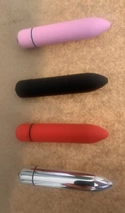 Women Mini Powerful Bullet Shape 10 Speed Vibrating Neck Body Massage Personal - Picture 1 of 5